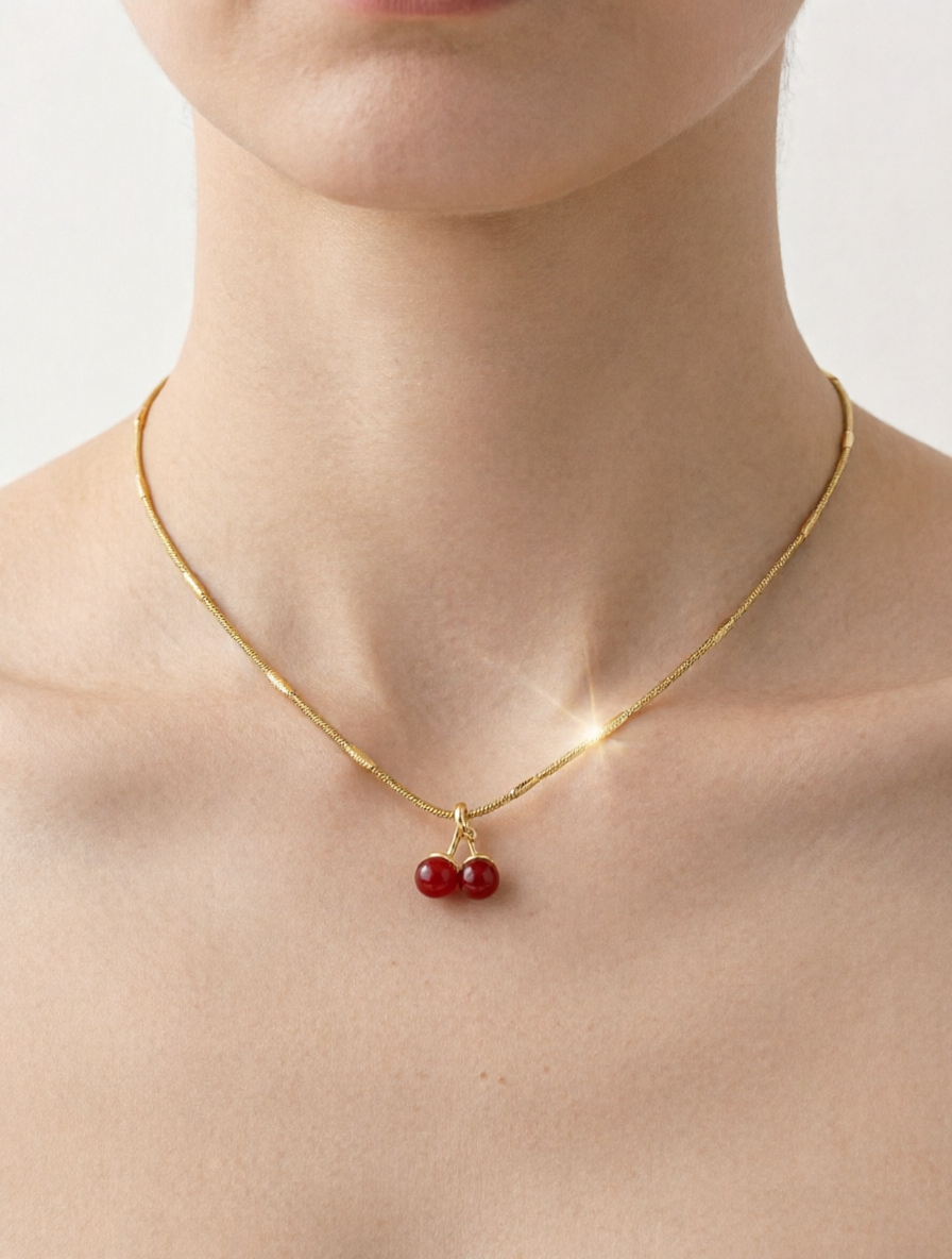 Cherry On Top Necklace