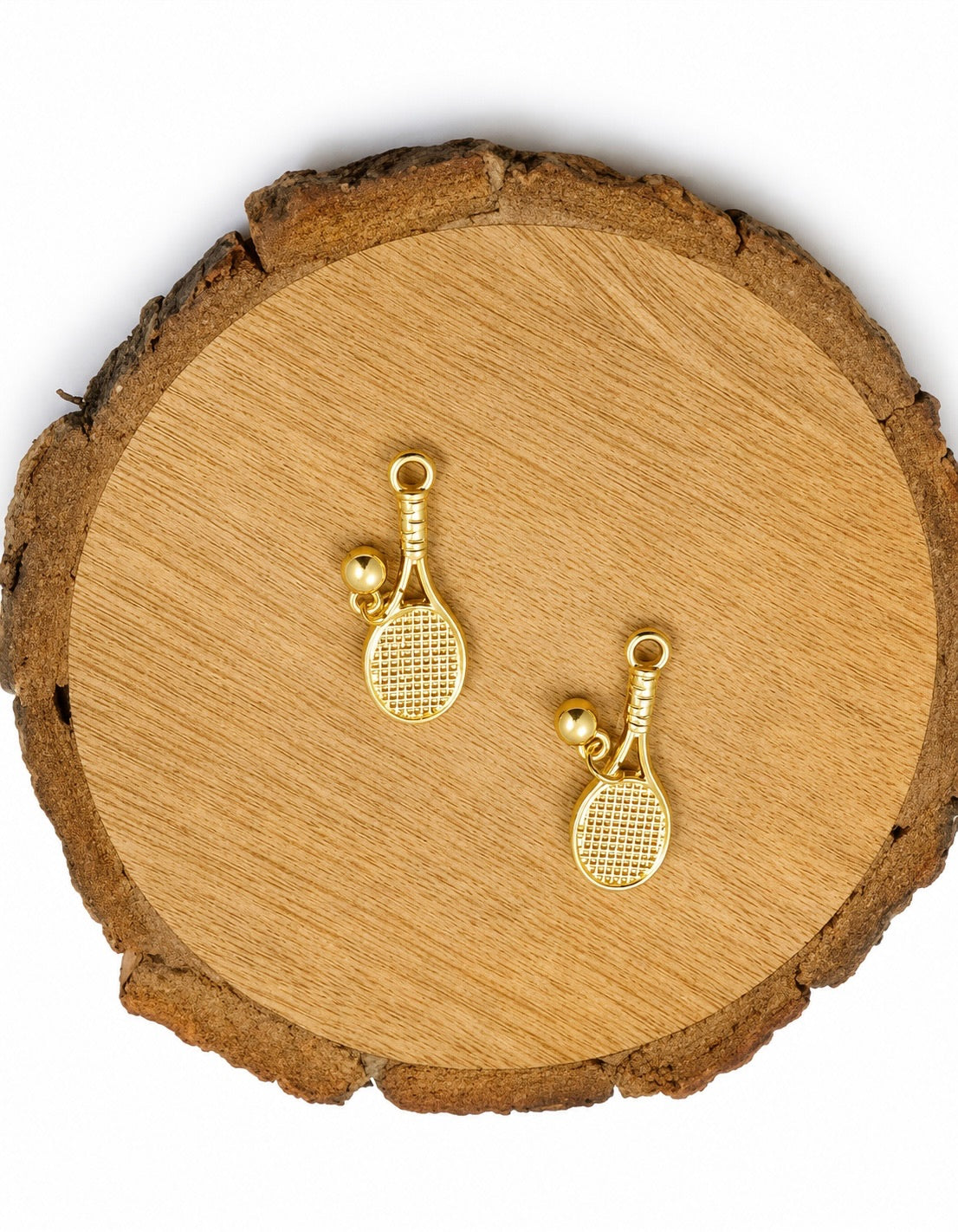 Tennis Racket Pendant Necklace