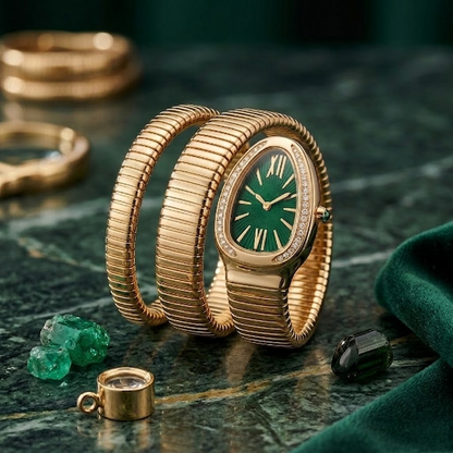 Serpentine Jade Watch