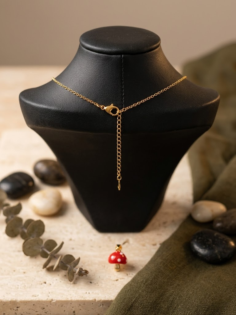 Lil Shroom Pendant Necklace