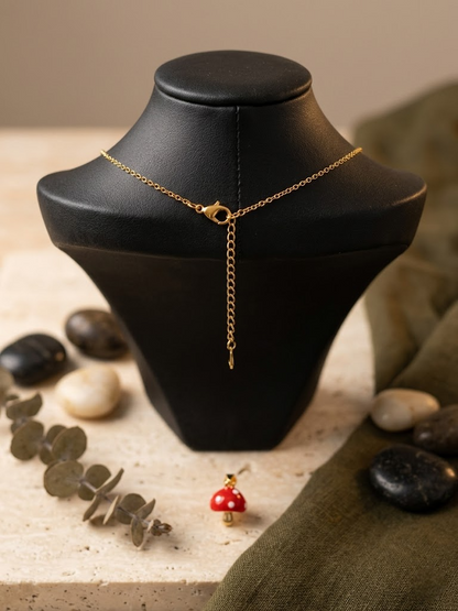 Lil Shroom Pendant Necklace