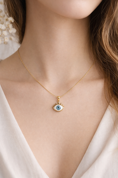 “Eyes On You” Charm Necklace