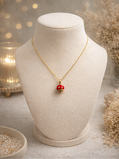 Lil Shroom Pendant Necklace