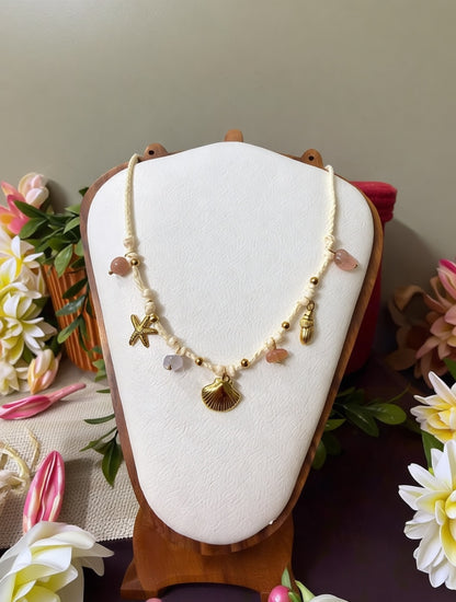 Seashell Charm Boho Necklace