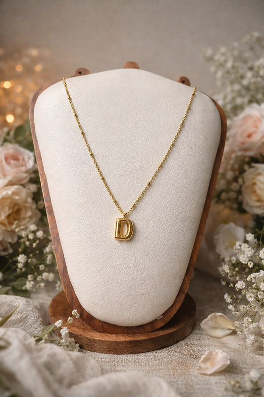 Personalized Initial Letter Necklace