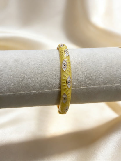 Lemon Nazar Enamel Bangle