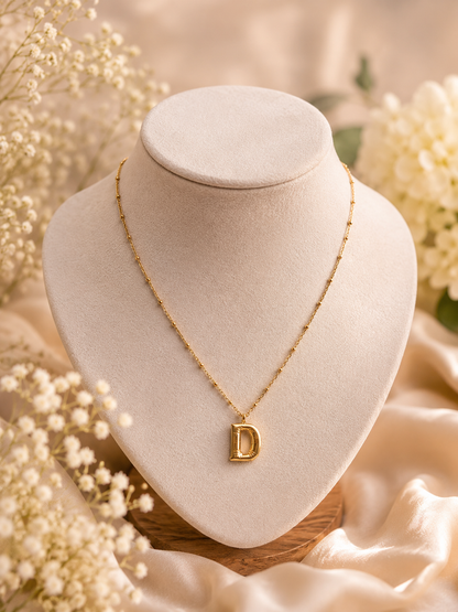 Personalized Initial Letter Necklace