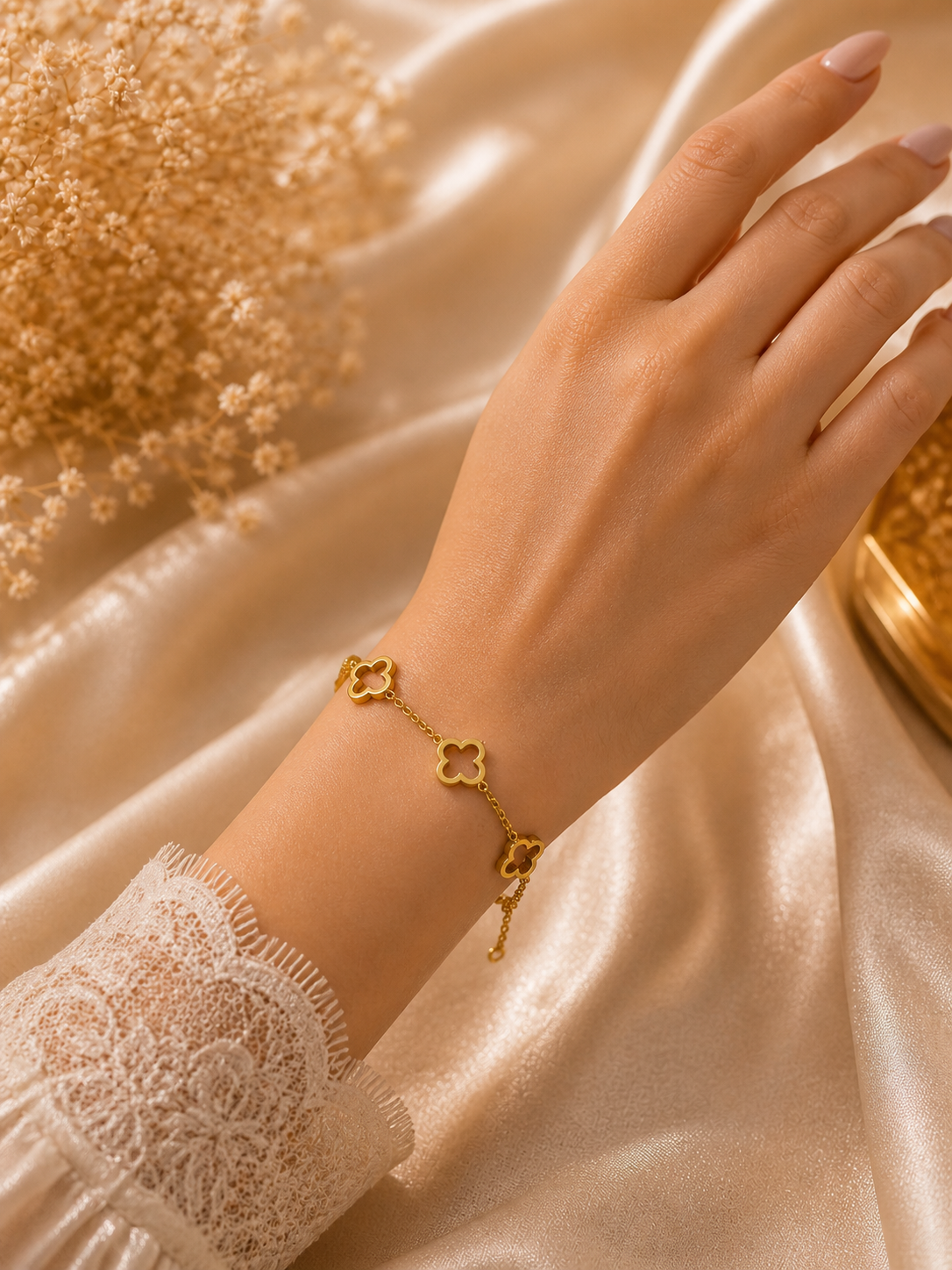 Clover Chain Bracelet