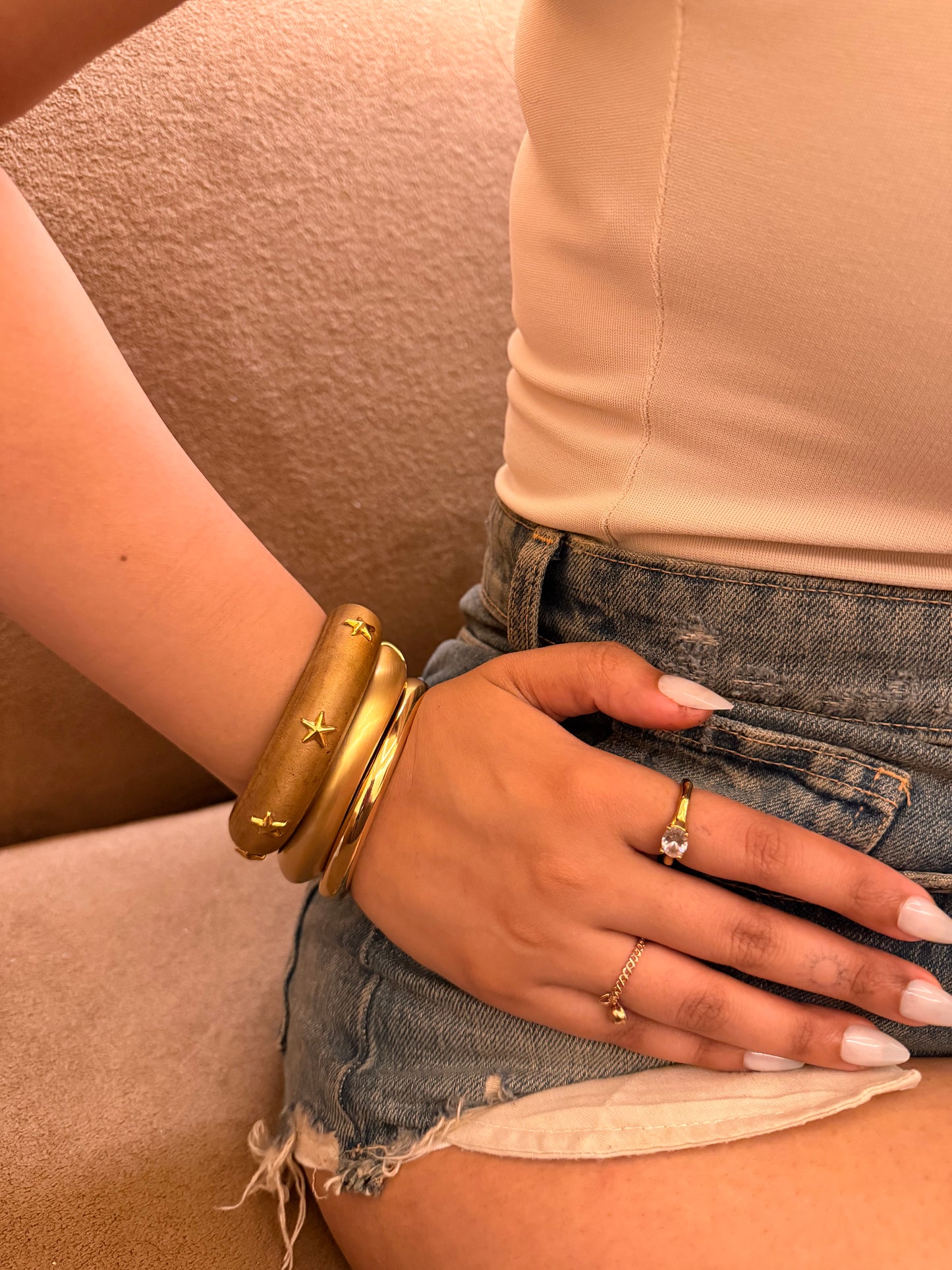 Aurora Luxe Bangle Stack