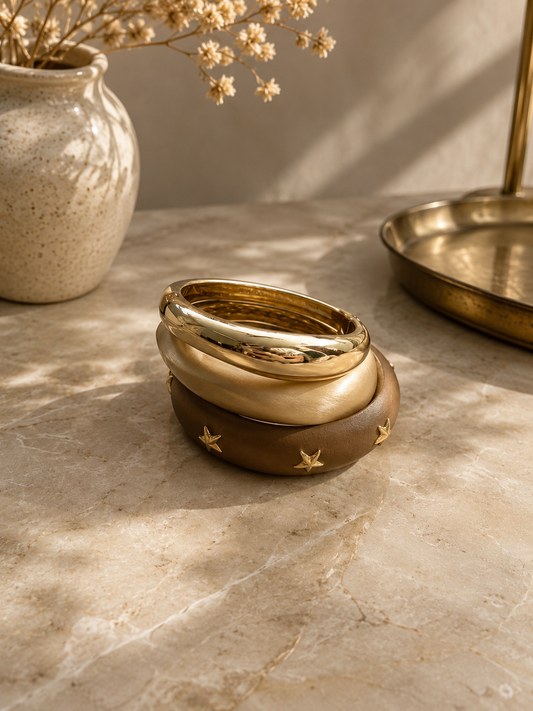 Aurora Luxe Bangle Stack