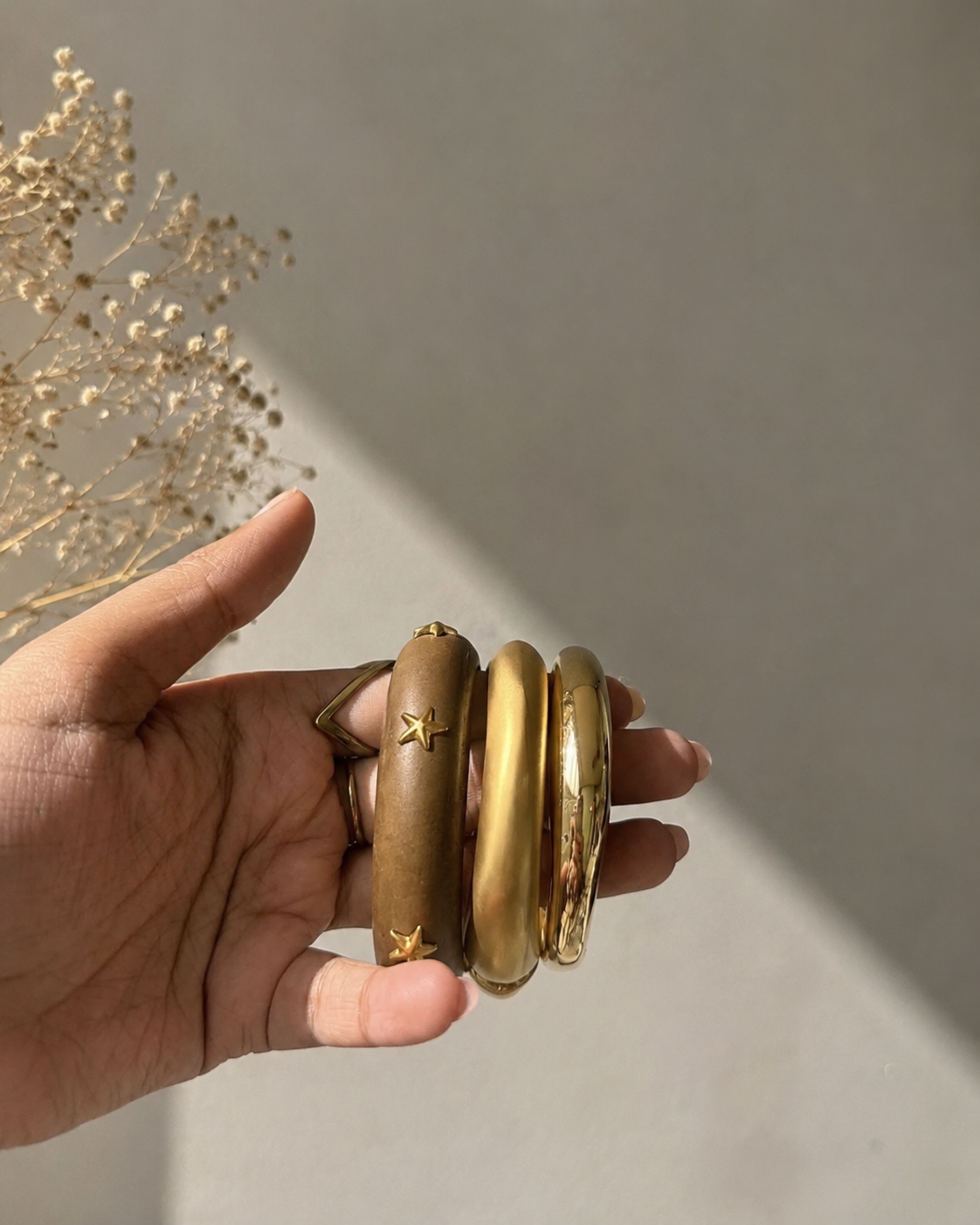 Aurora Luxe Bangle Stack