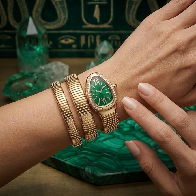 Serpentine Jade Watch