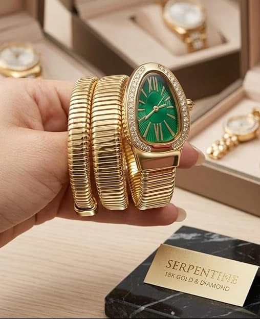 Serpentine Jade Watch