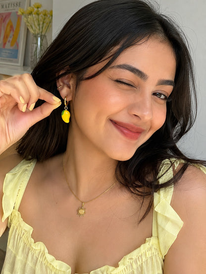 Mango Girl Summer Hoops