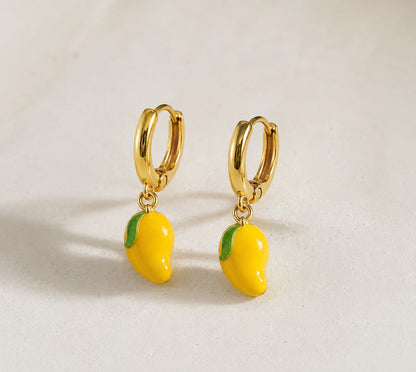 Mango Girl Summer Hoops