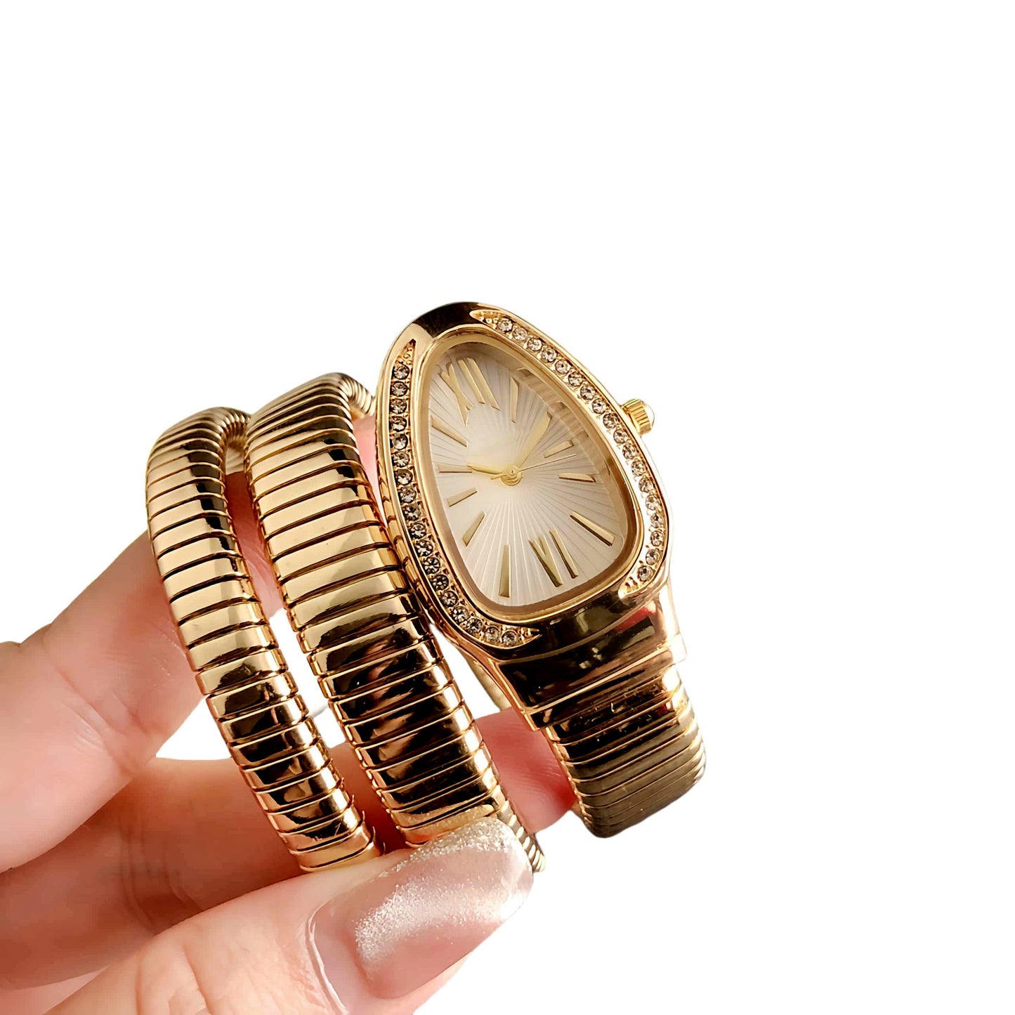 Serpentine Ivory Watch