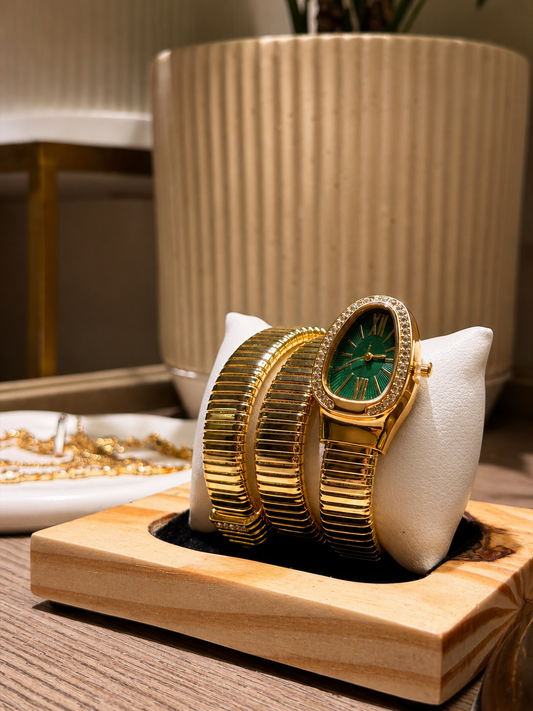 Serpentine Jade Watch