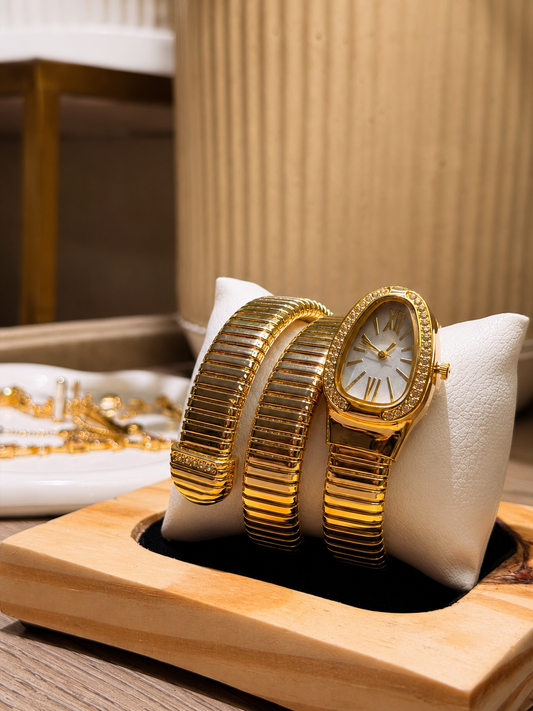 Serpentine Ivory Watch