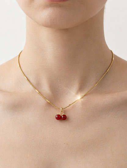 Cherry On Top Necklace